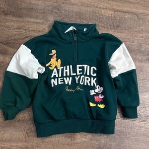 H&M Dark Green Knit Sweater